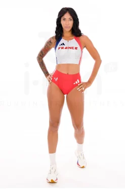 Adizero Crop Top France femme