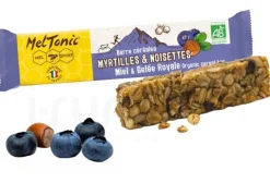 Barre céréales Bio - Myrtilles et noisettes