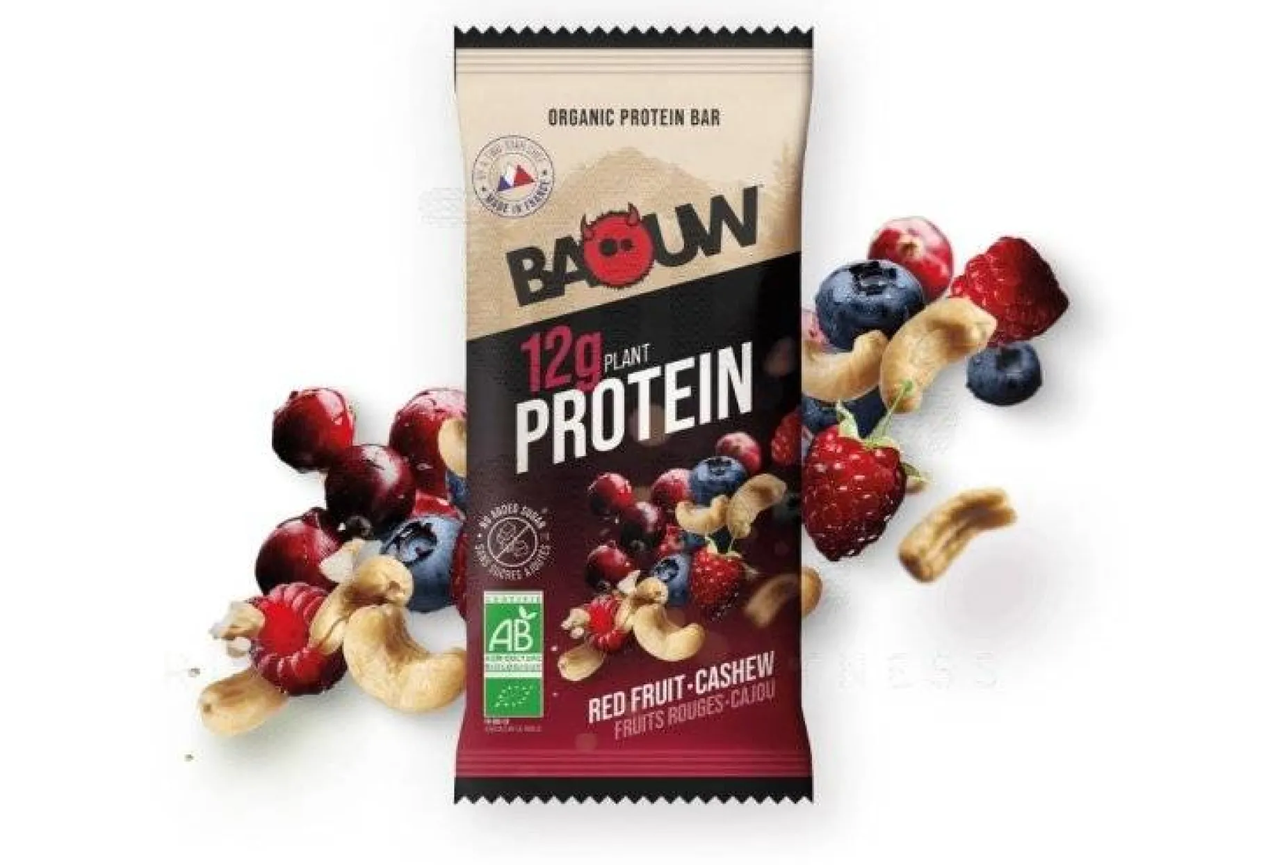 Barre protéinée bio