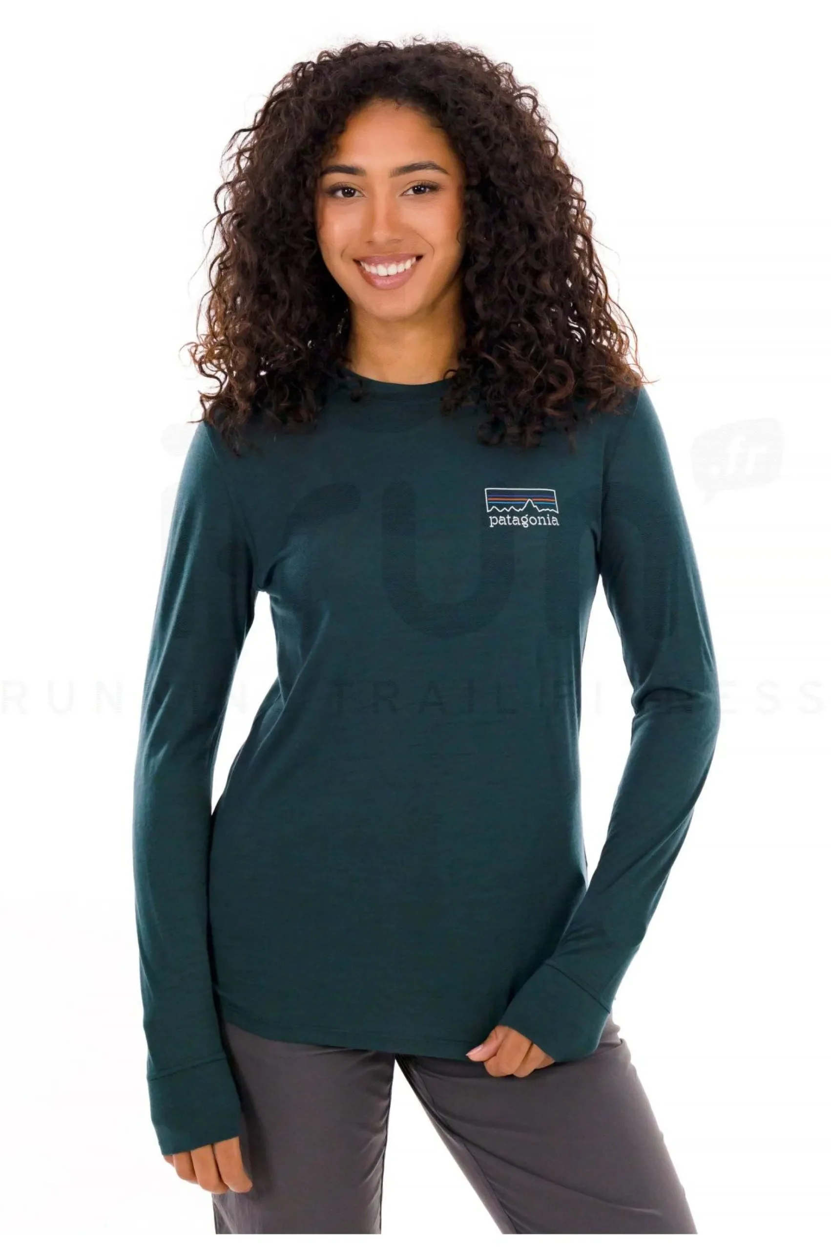 Capilene Cool Merino Blend Graphic femme