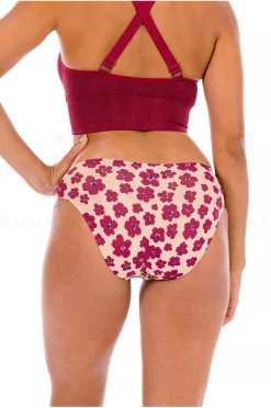 Culotte menstruelle Artémis Flower - Flux abondant femme