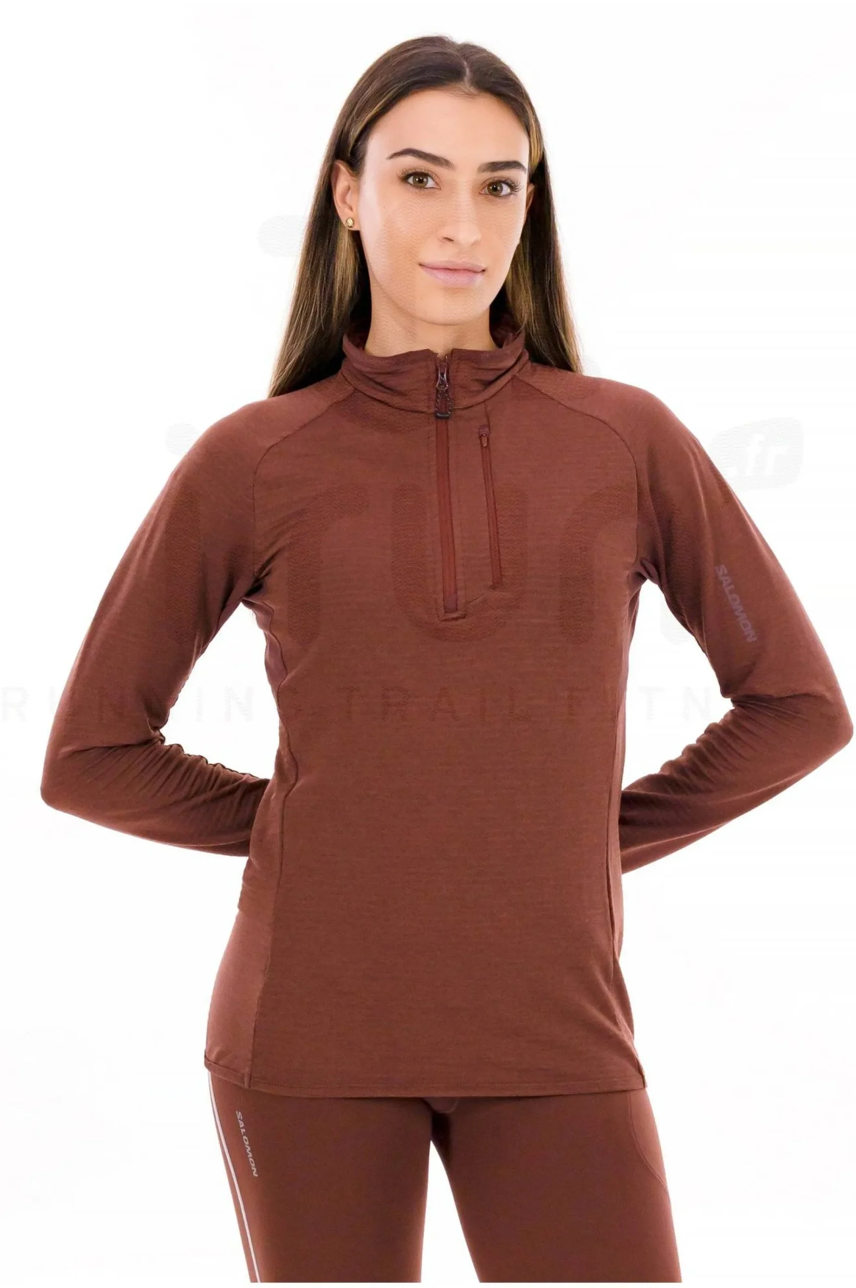 Essential Lightwarm 1/4 zip femme