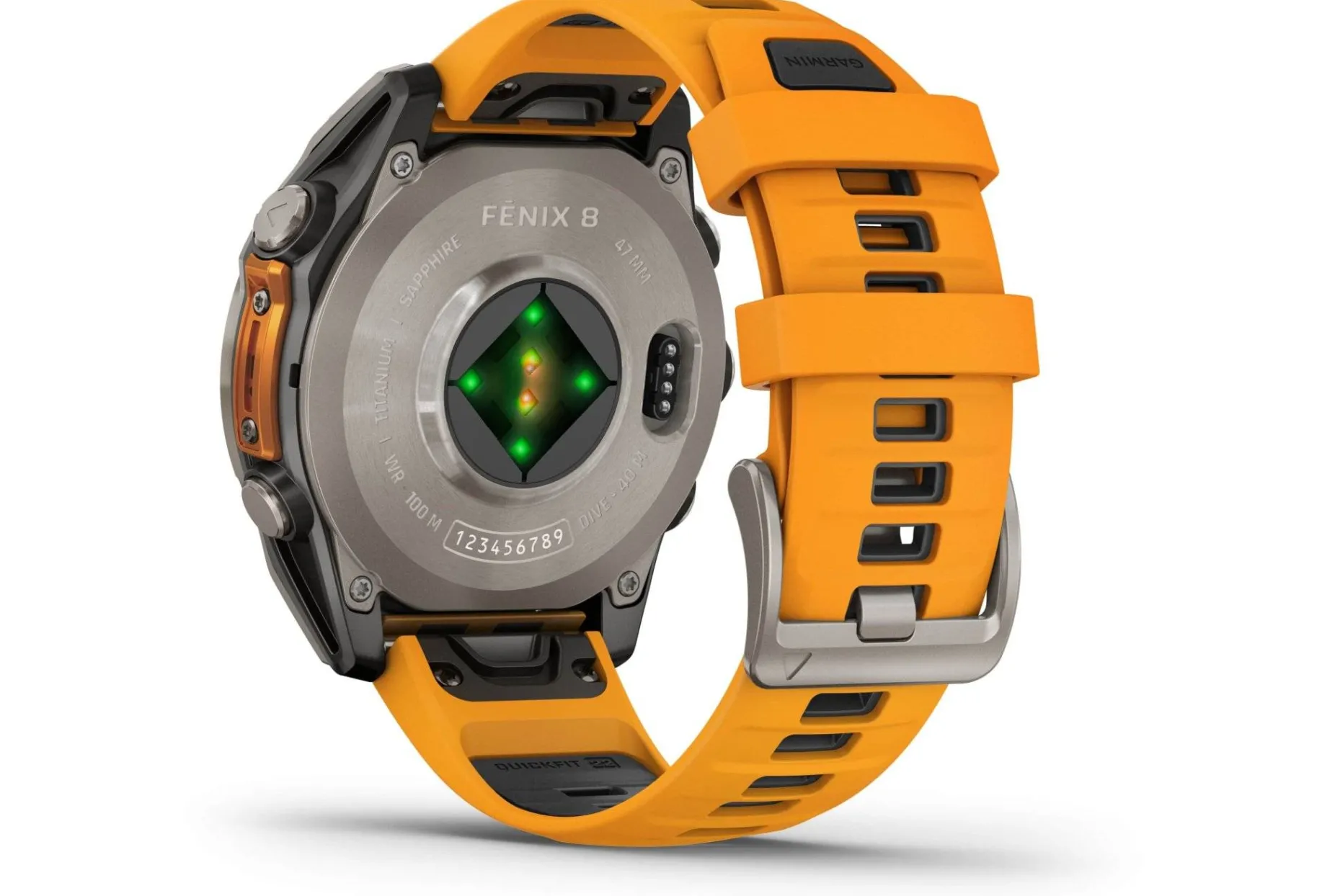 Fenix 8 AMOLED Sapphire Titane