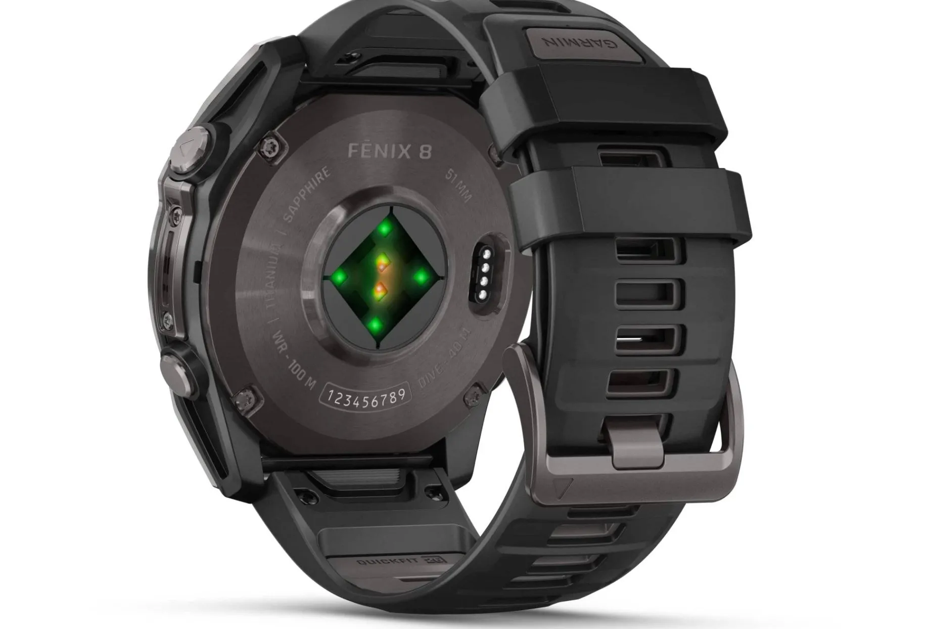 Fenix 8 AMOLED Sapphire Titane