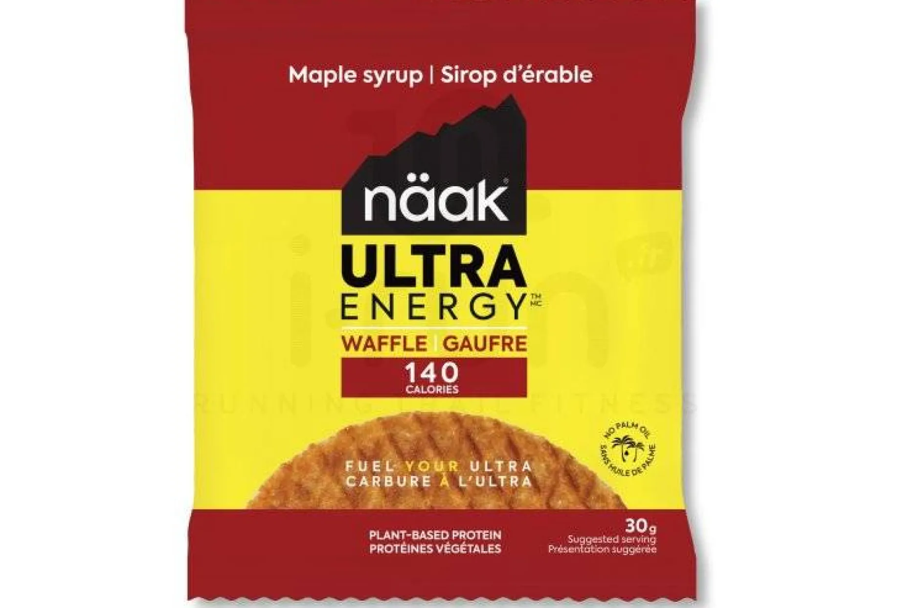 Gaufre énergétique Ultra Energy - sirop d'érable