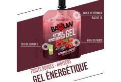 Gel naturel bio - Fruits rouges - Hibiscus