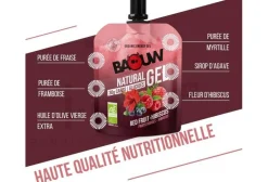 Gel naturel bio - Fruits rouges - Hibiscus