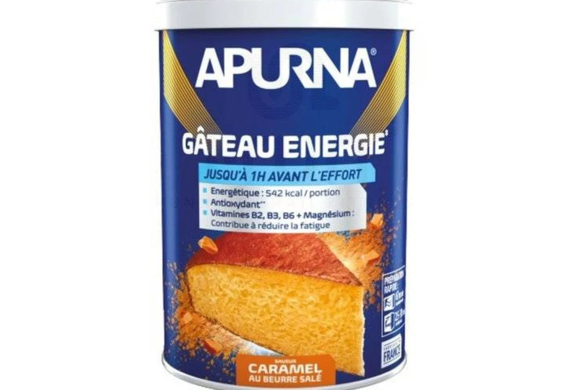 Gâteau Energie - Caramel beurre salé