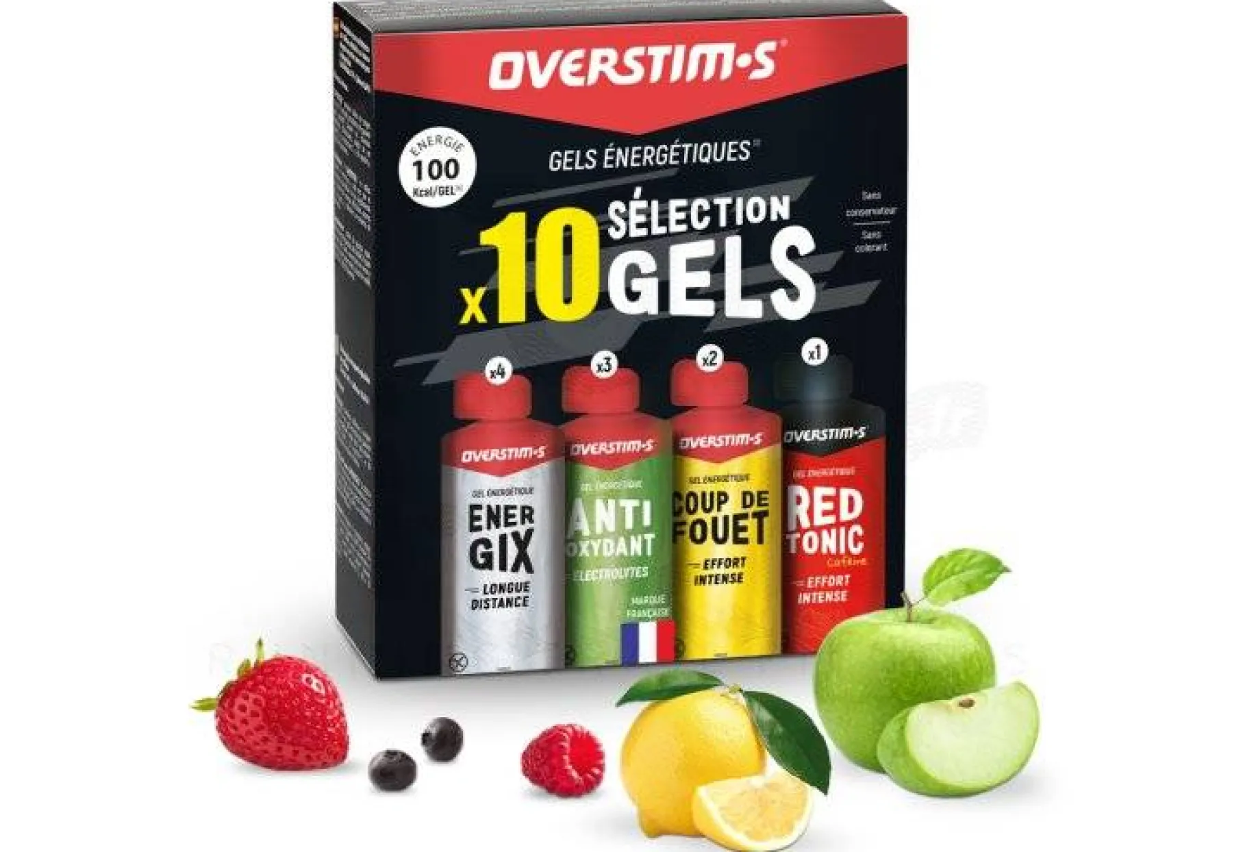 Pack Énergétique Sélection Performance Liquide 10 Gels