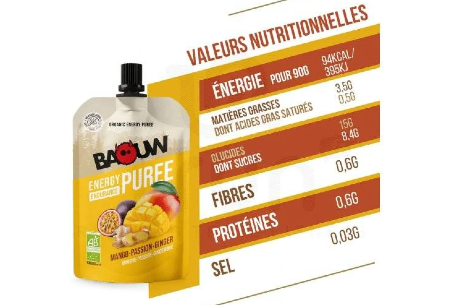 Purée énergétique Bio