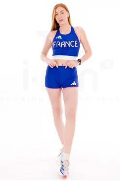 Team France Crop Top femme