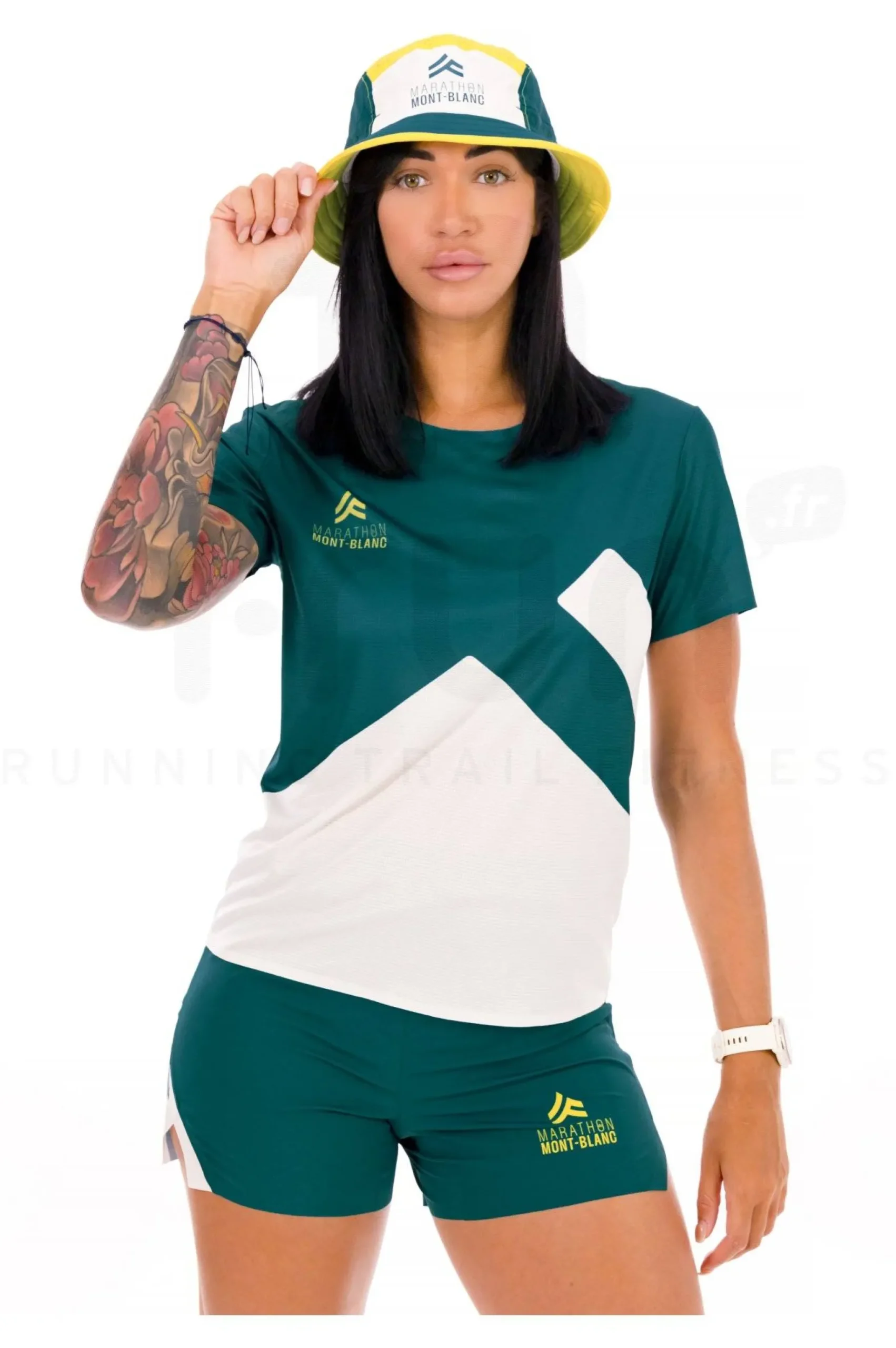 Tee-shirt Marathon Mont-Blanc femme