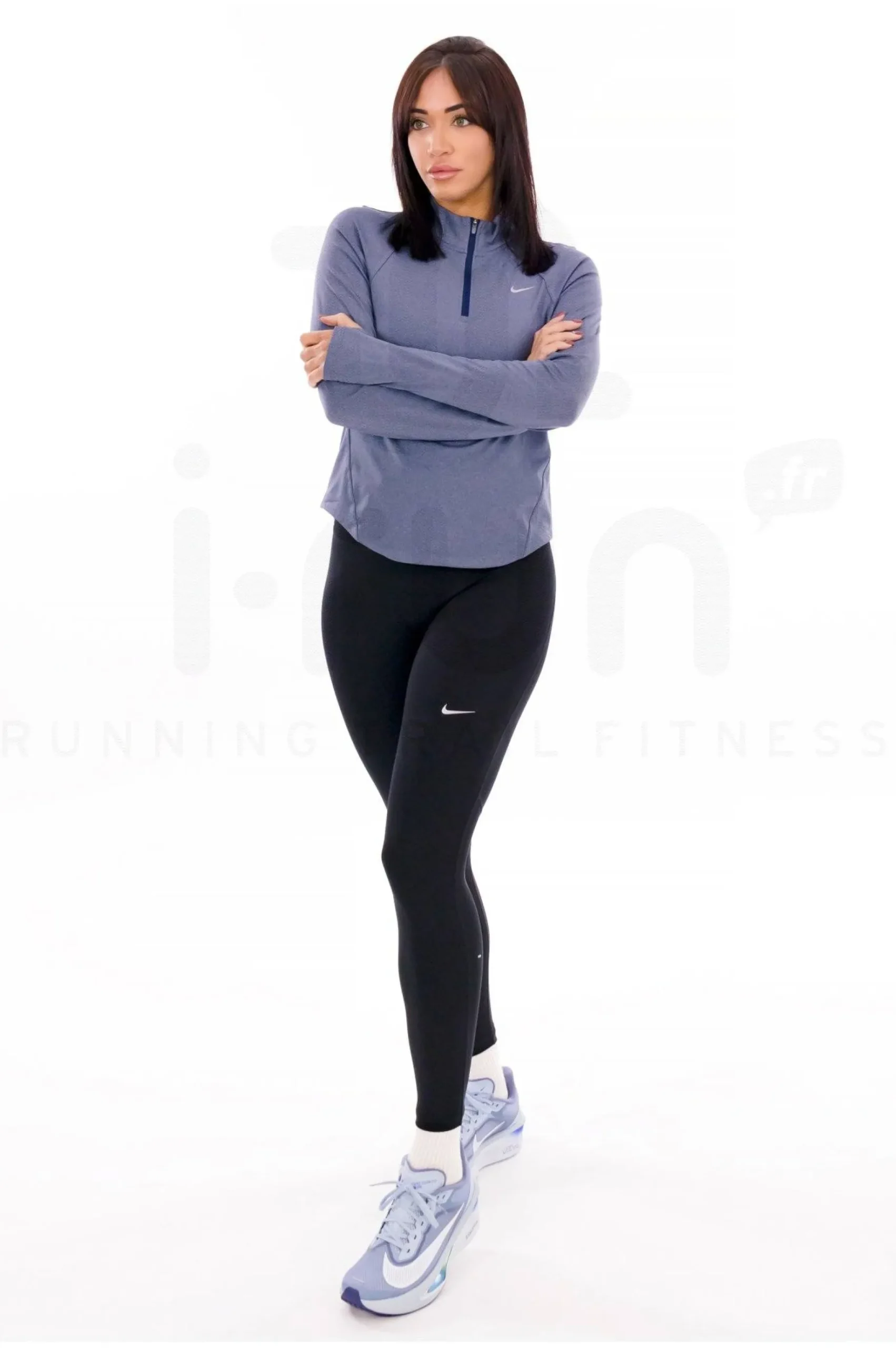 Tempo 1/4 zip femme