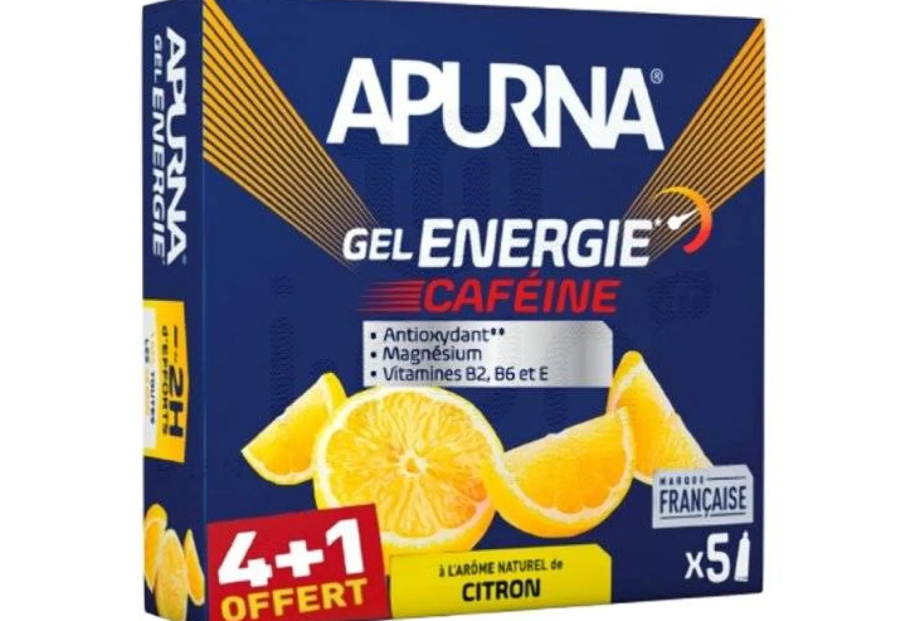 Étui Gel Energie - Citron 4+1